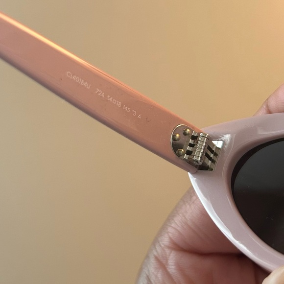NWT pink Celine slim cat eye sunglasses - Picture 7 of 9